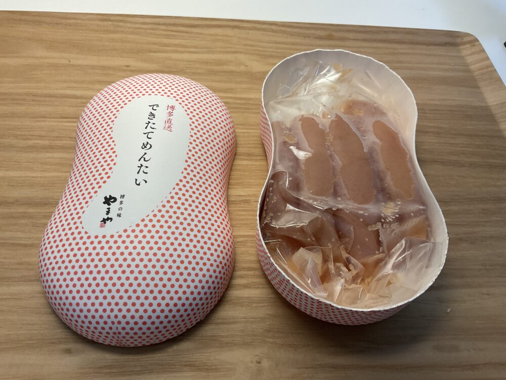 やまやのできたてめんたい 中身