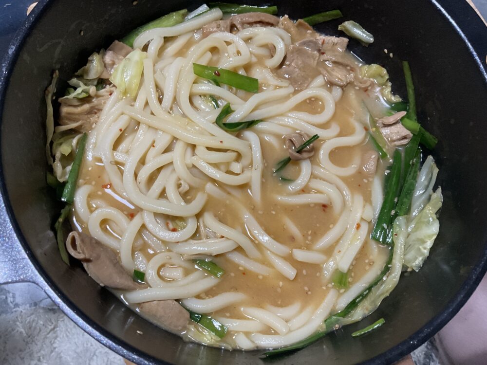 おおやま うどんを入れた