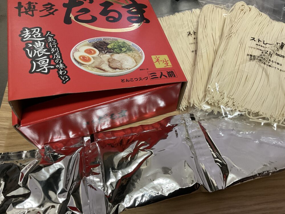 だるまラーメン中身